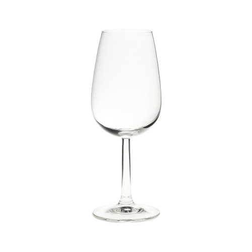 Verre transparent à pied