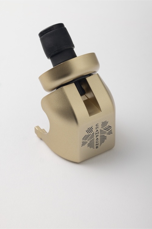 Bouchons pour Champagne noir avec doming rouge